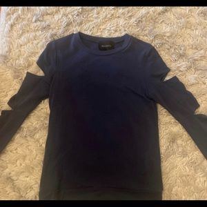 Blue long sleeve shirt